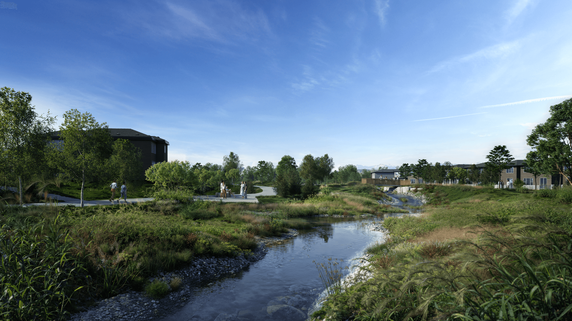 Starling Community Creek in Northwest Calgary 