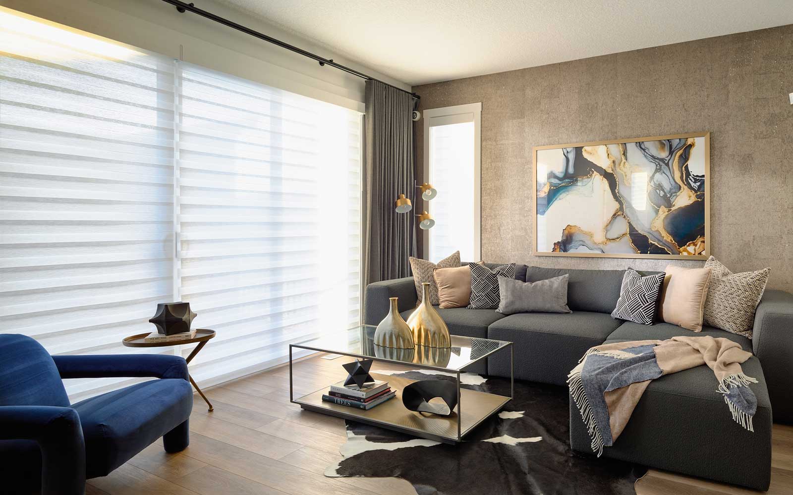 Brookfield Duplex Oak Great Room