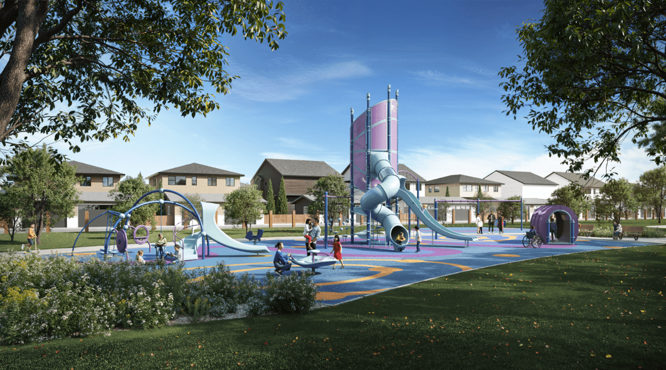 Starling Community Playground in Northwest Calgary 