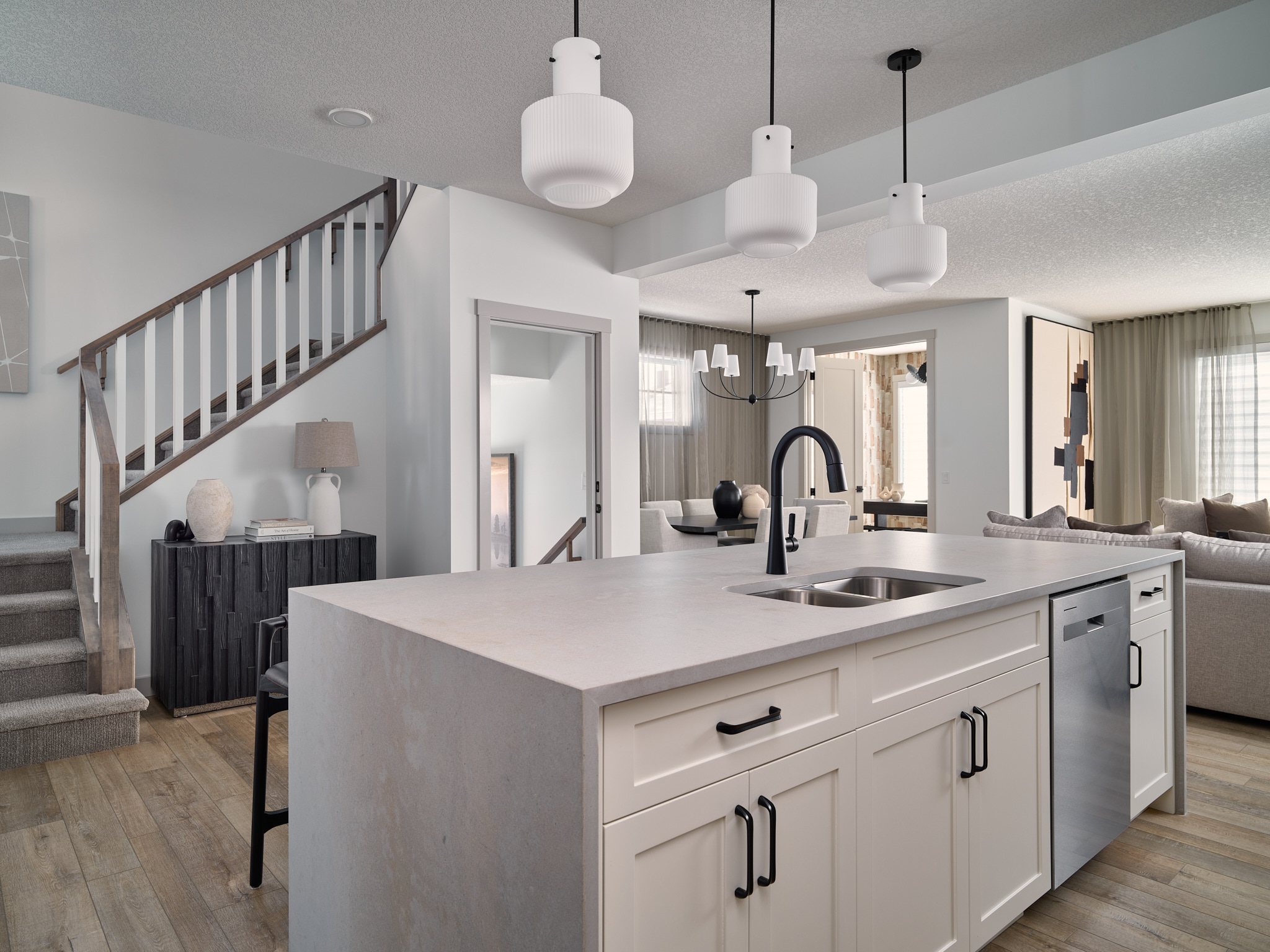 Starling Calgary NW Community Front Garage Home Kitchen Craftsmanship